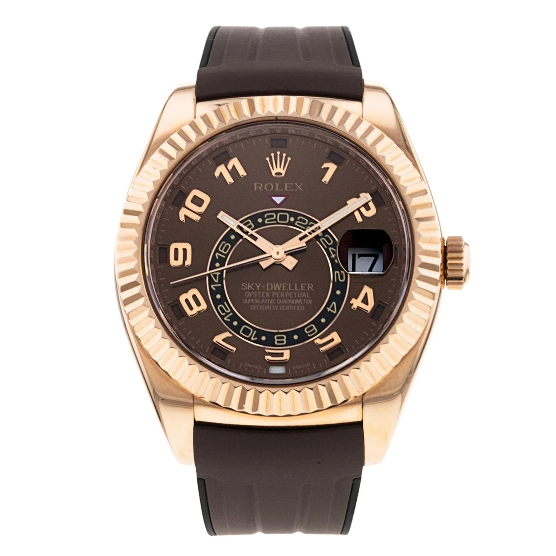 Rolex Sky-Dweller Oyster, 42 mm, Everose Gold