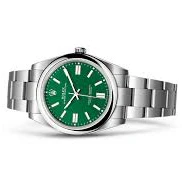 Rolex Oyster Perpetual Green 41mm - Image 7