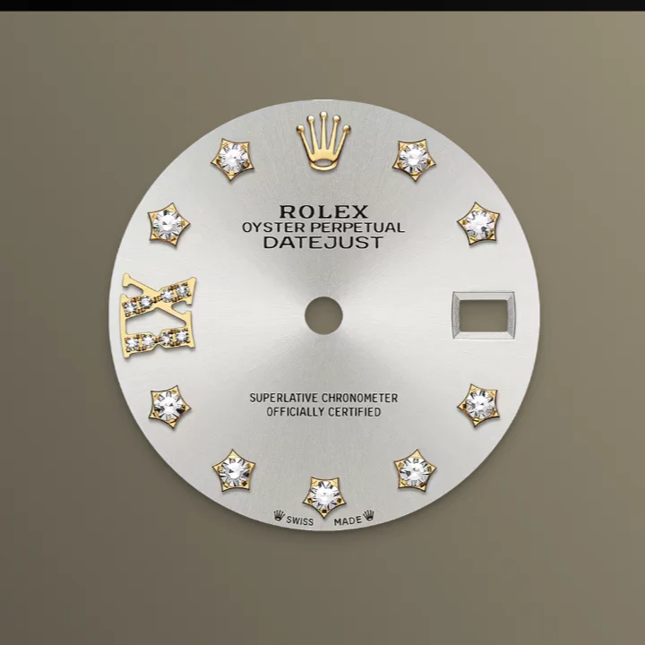 Rolex Lady-Datejust Oyster, 28 mm, Oystersteel, Yellow Gold and Diamonds - Image 4