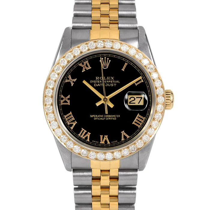 Rolex Datejust 31, Steel Yellow Gold Sunbeam Dial Ladies Watch - Image 3