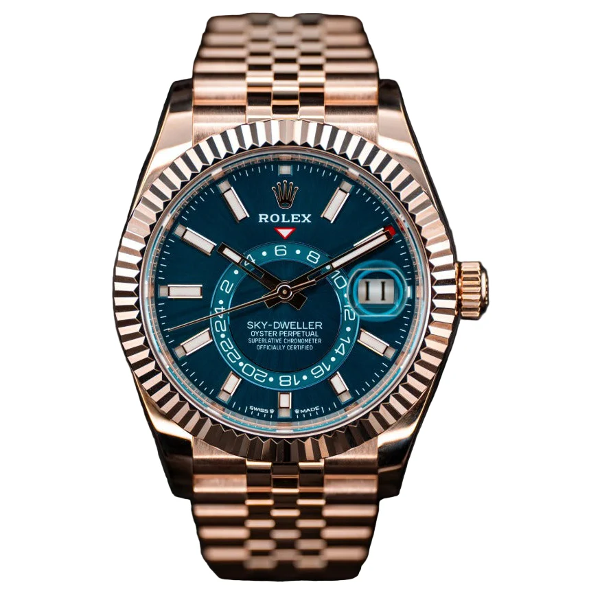 Rolex Sky-Dweller  Oyster, 42 mm, Everose gold - Image 4