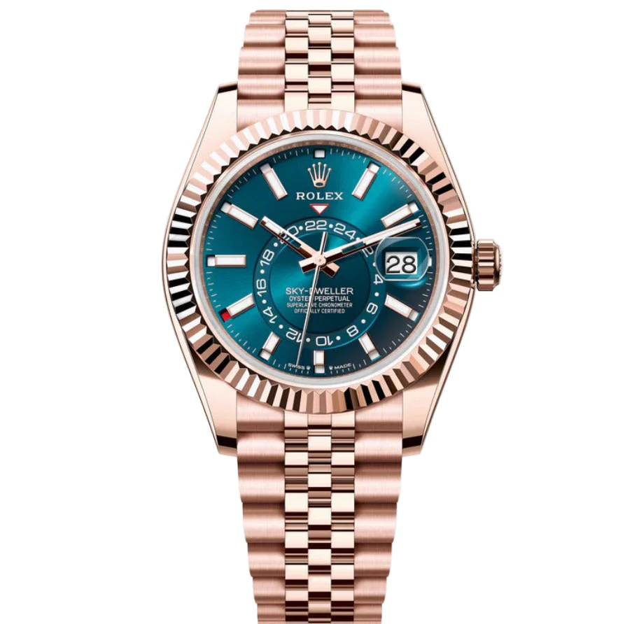 Rolex Sky-Dweller  Oyster, 42 mm, Everose gold - Image 5
