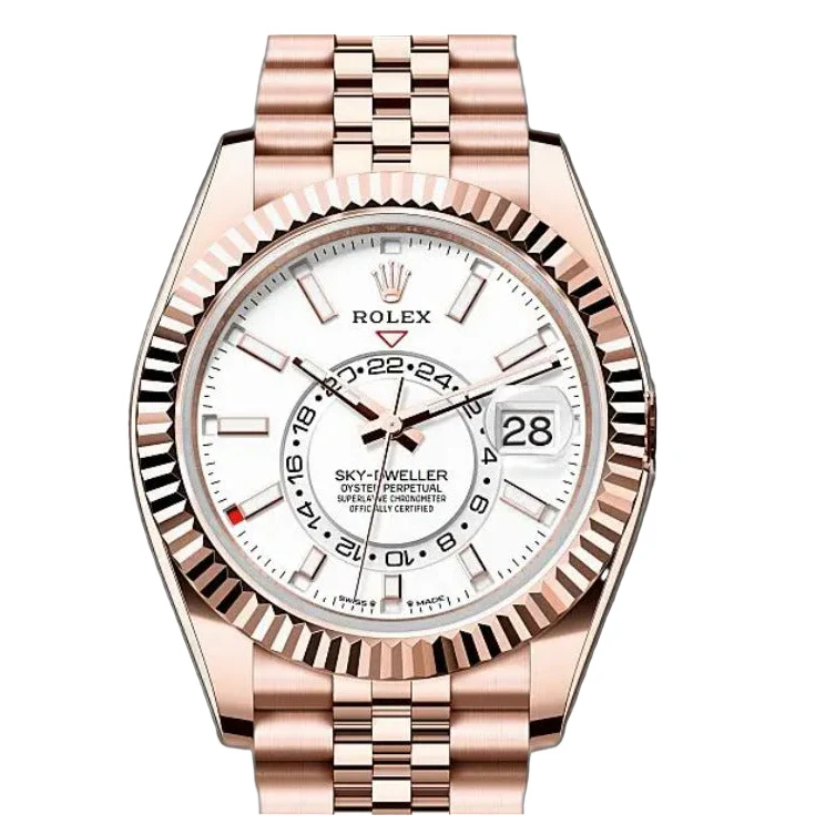 Rolex Sky-Dweller  Oyster, 42 mm, Everose gold watch - Image 5