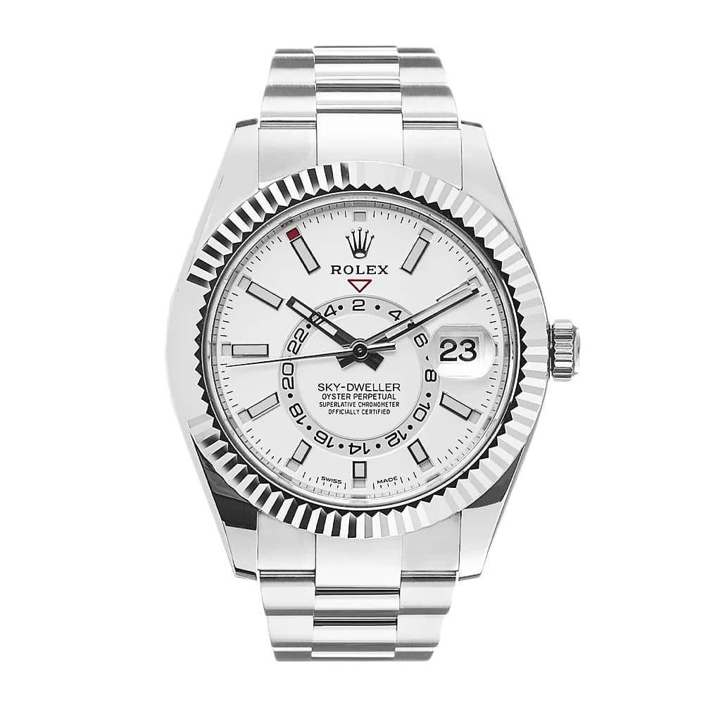 Rolex Sky-Dweller Oyster, 42 mm, Oystersteel and White Gold Reference 336934 - Image 4