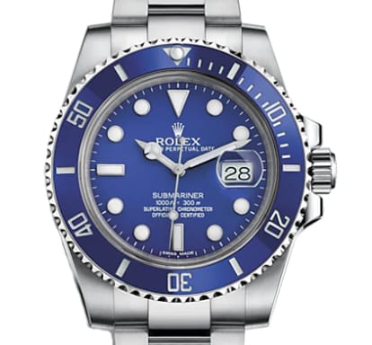 Rolex Submariner 40, Date 40mm White Gold Blue Dial (Smurf) 116619LB Box & Papers 2015 - Image 3