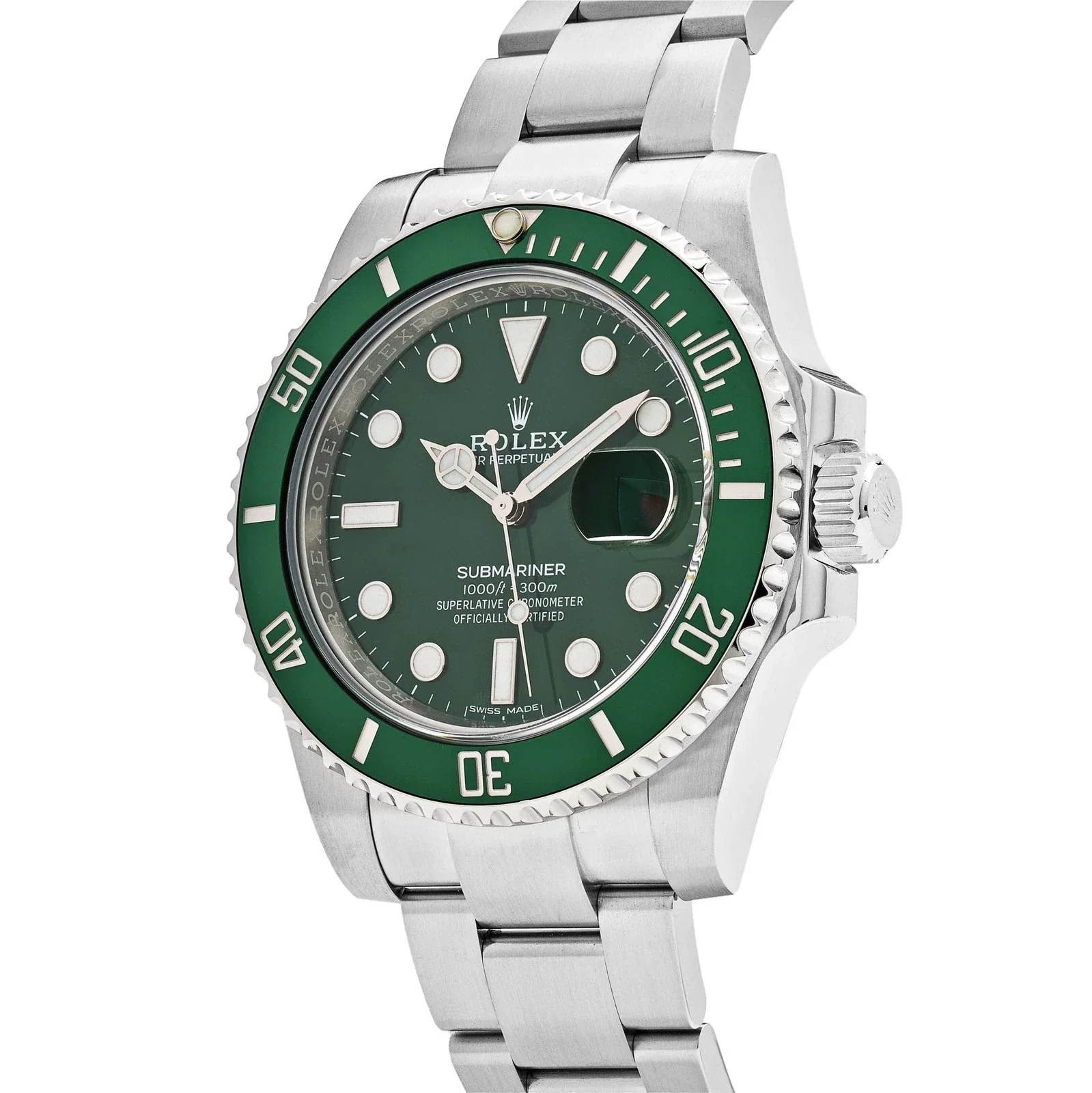 Rolex Submariner Date 'Hulk' Stainless Steel Green Dial - Image 7