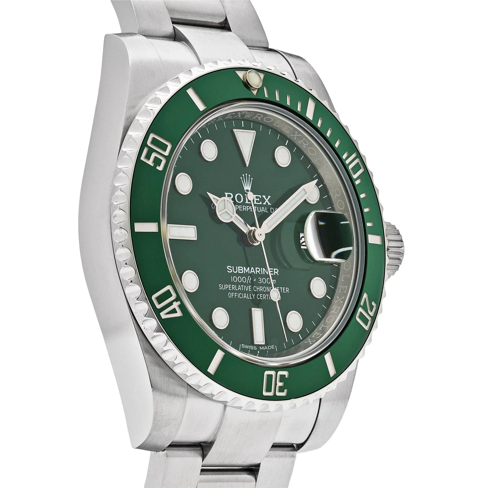 Rolex Submariner Date 'Hulk' Stainless Steel Green Dial - Image 8