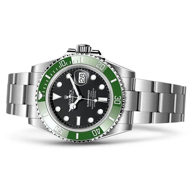 Rolex Submariner Oyster, 41 mm, Oystersteel Green - Image 5