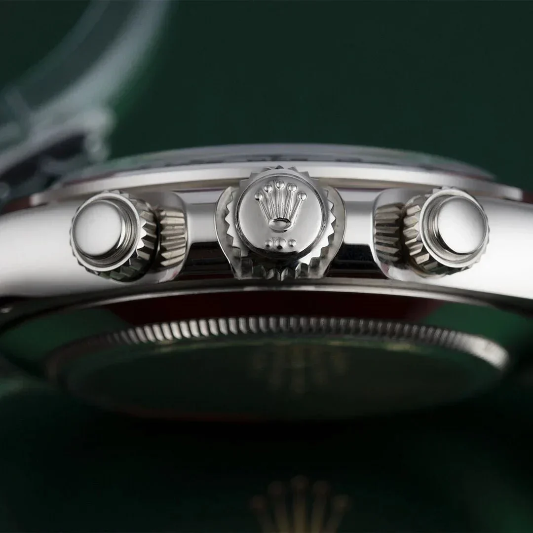 Rolex Daytona 40mm, Silver Cosmograph Watch Steel And Black Index Dial - 116509 - Image 4