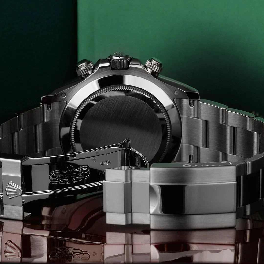 Rolex Daytona 40mm, Silver Cosmograph Watch Steel And Black Index Dial - 116509 - Image 5