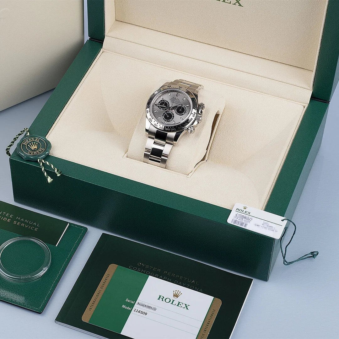 Rolex Daytona 40mm, Silver Cosmograph Watch Steel And Black Index Dial - 116509 - Image 6