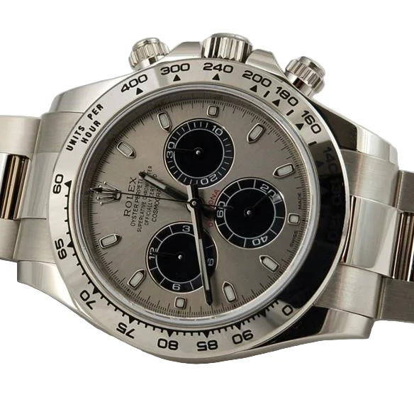 Rolex Daytona 40mm, Silver Cosmograph Watch Steel And Black Index Dial - 116509 - Image 9