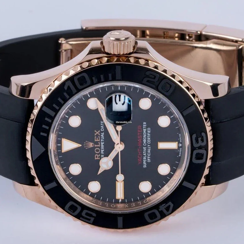 Rolex Yachtmaster 42mm Rosegold 126655 - Image 7