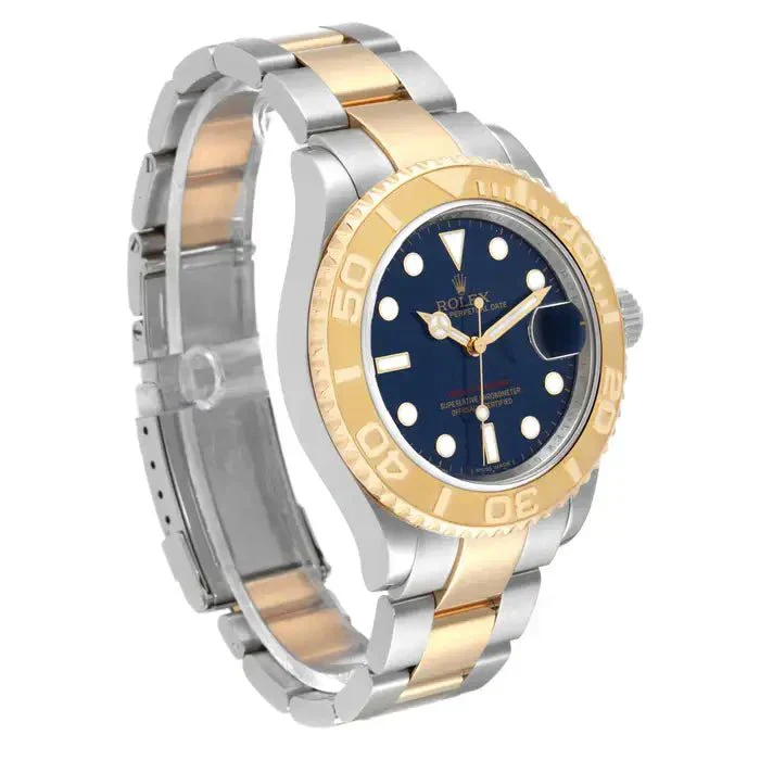 Rolex Yachtmaster Steel Yellow Gold Blue Dial Men's Watch 16623 - Image 5