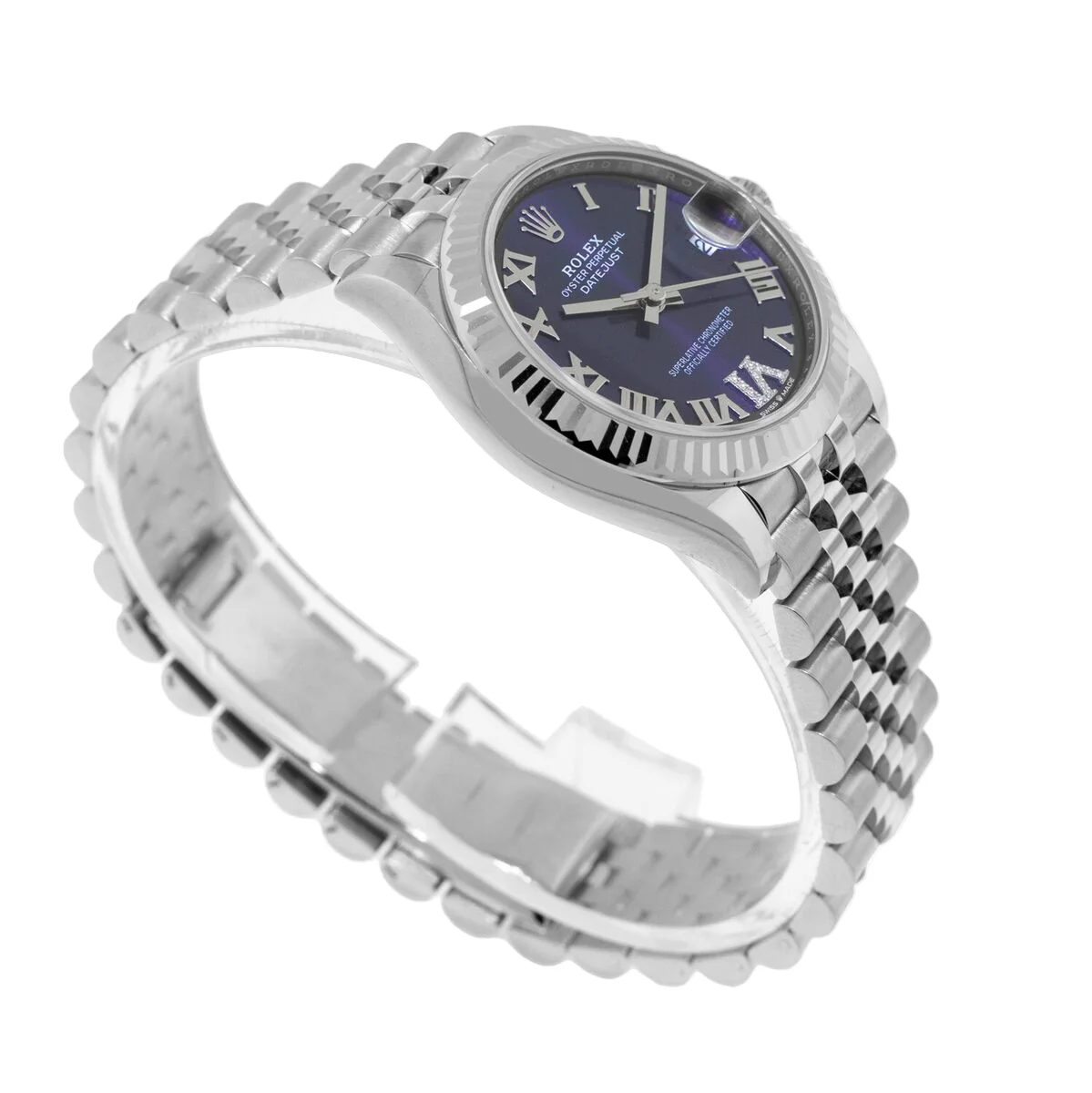 Rolex Blue White Gold And Stainless Steel Datejust 278274 Women's 31 MM - Image 5